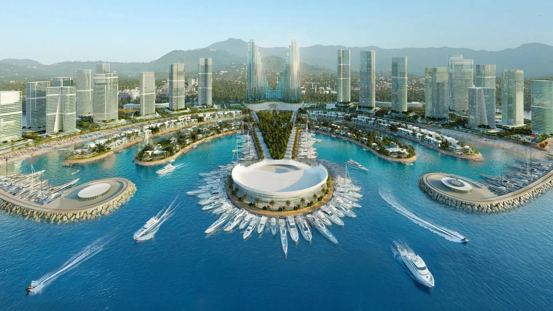 Мастер-план Ambassadori Batumi Island